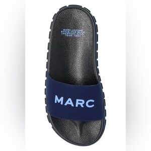 Marc Jacobs | The Slide In Navy With Logo NEW